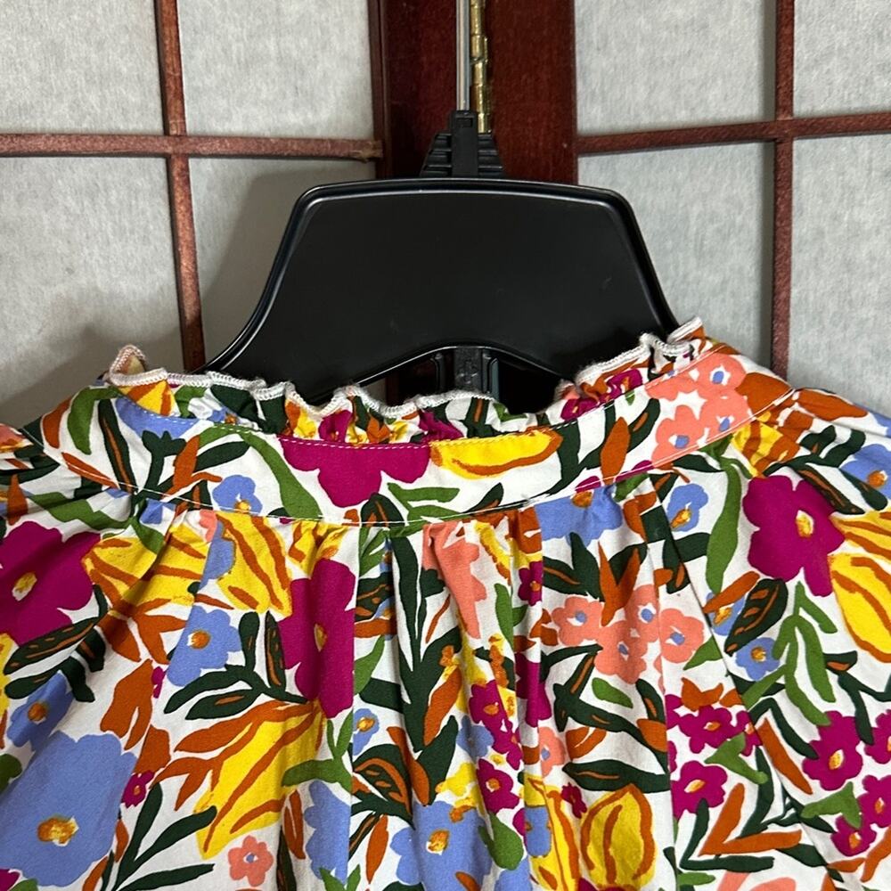Eloquii Floral Midi Dress - Multicolor - Picture 6 of 8